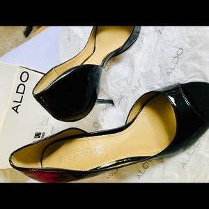 Aldo Peep Toe Pumps (Highly sought!)